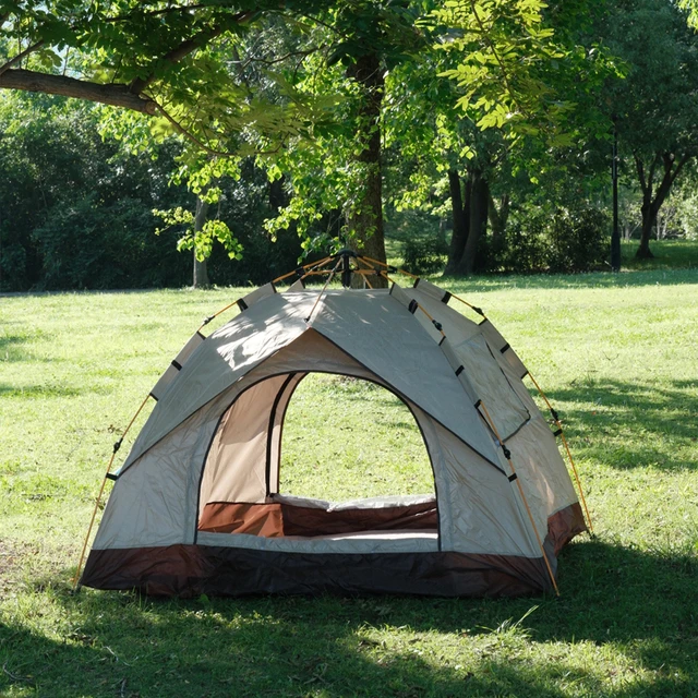 自动帐篷户外折叠便携式露营装备用品套野营过夜加厚防雨速开帐