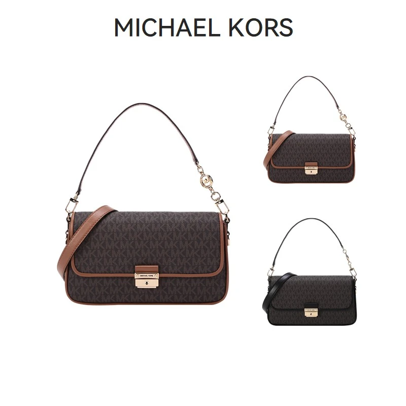 未使用 MICHAEL KORS/迈克高仕 女士手提单肩包腋下包30S1G2BL1B