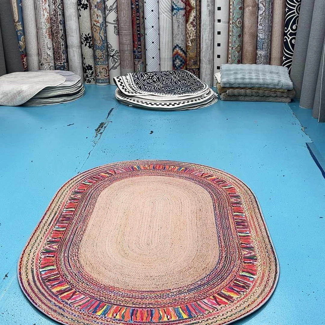 混纺139×199尺寸误差±1-3cm棉布底亚麻编织微瑕特价