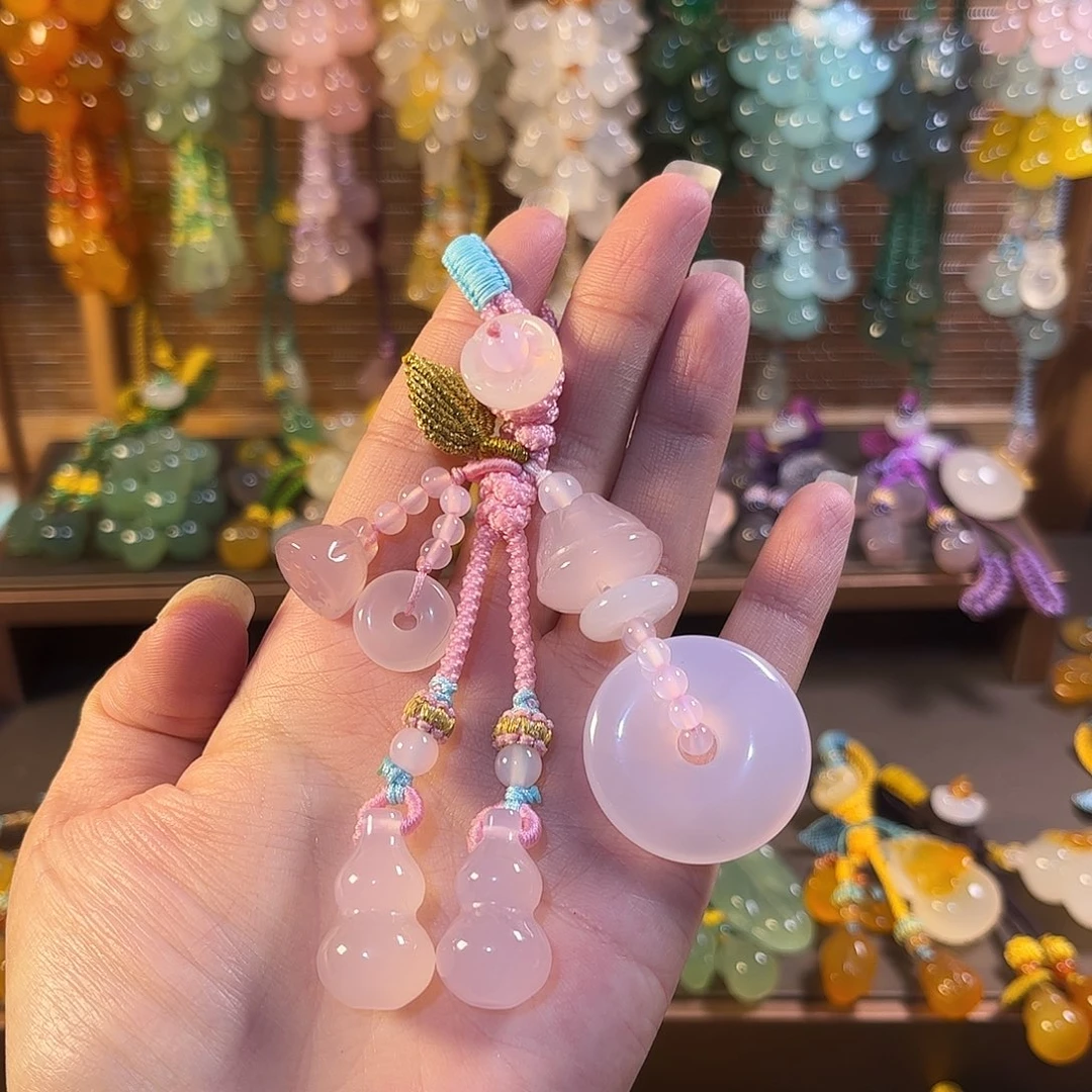 玛瑙/玉髓未镶嵌车挂