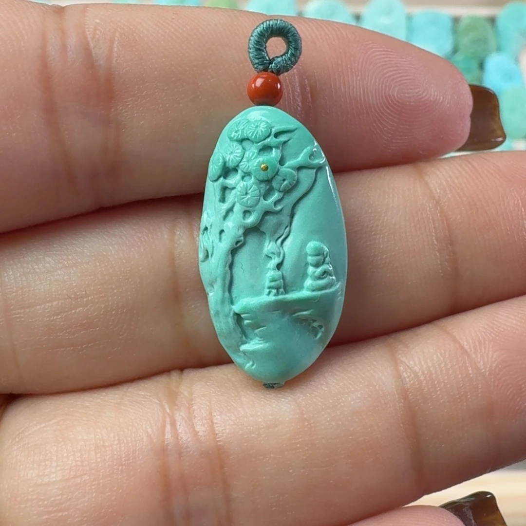 南红玛瑙未镶嵌颈饰