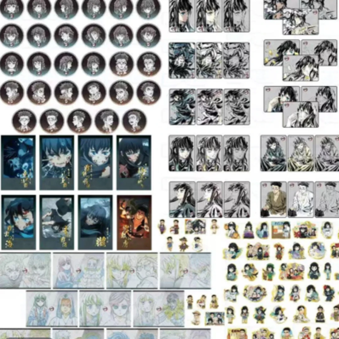 【日谷】鬼灭之刃 Dining 餐厅联动 霞柱&岩柱吧唧 透卡