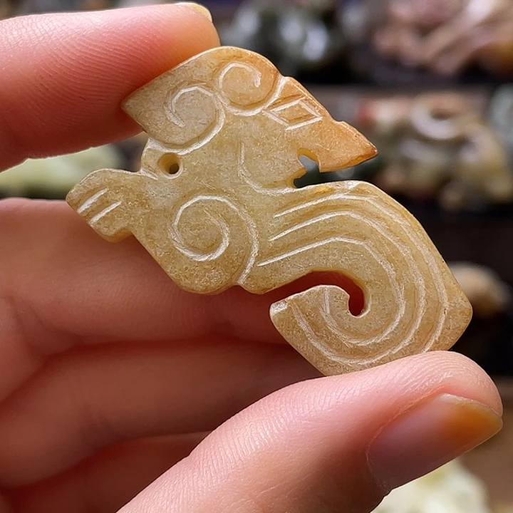 和田玉（糖玉）未镶嵌颈饰