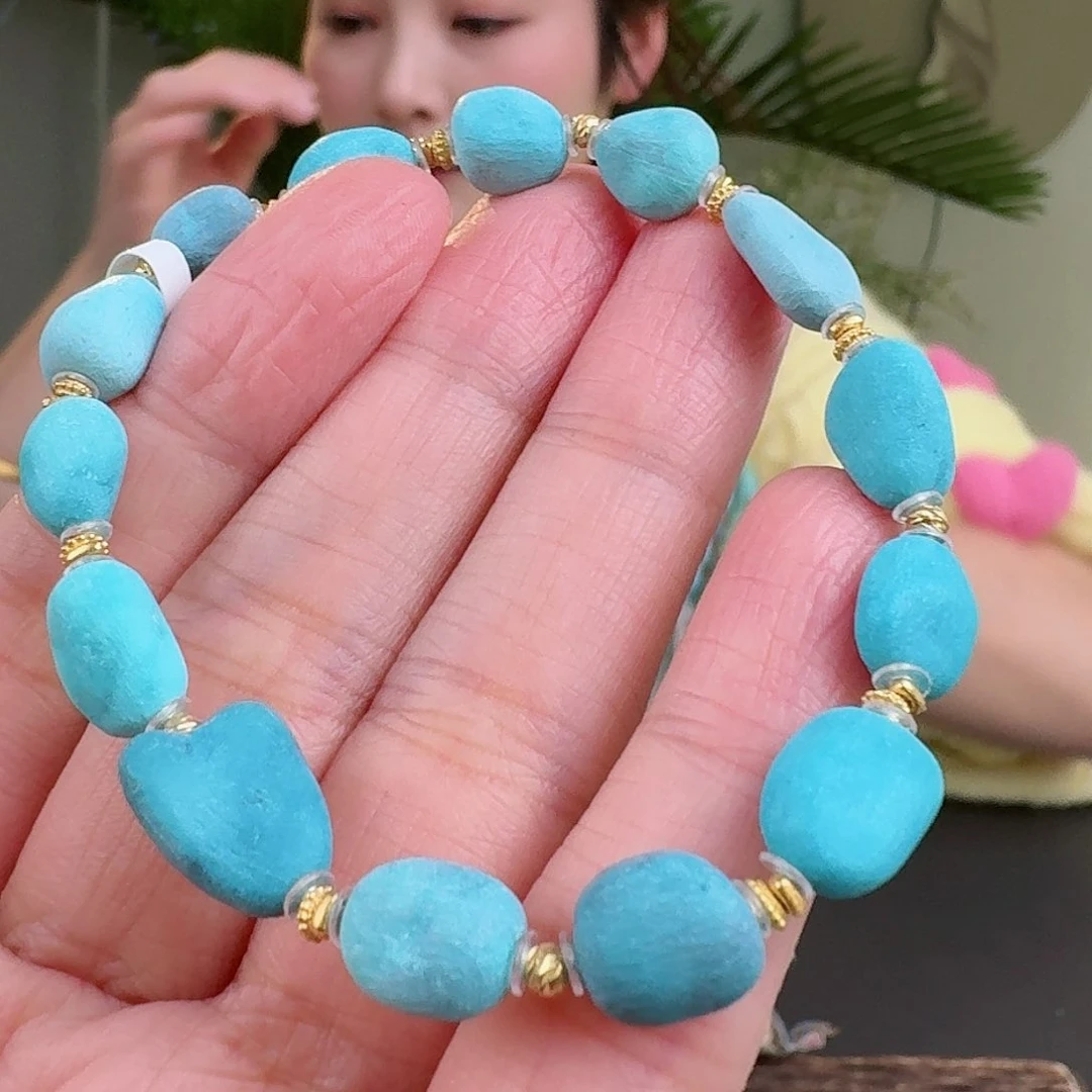 绿松石珠宝奇石未镶嵌