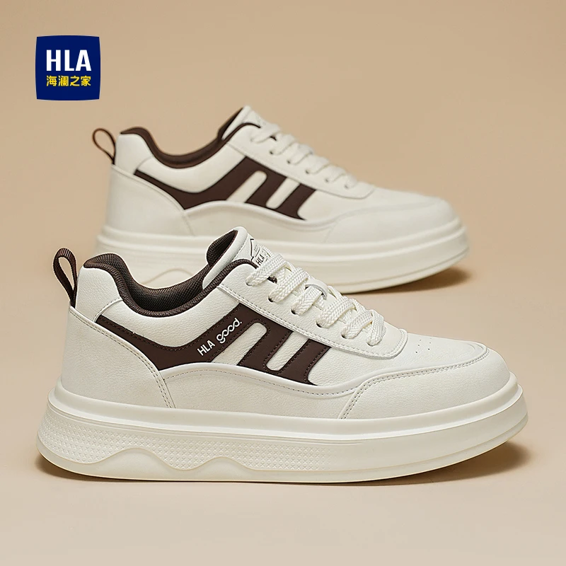 海澜之家男鞋秋冬季新款潮流百搭休闲板鞋男士增高爆款网红潮鞋子