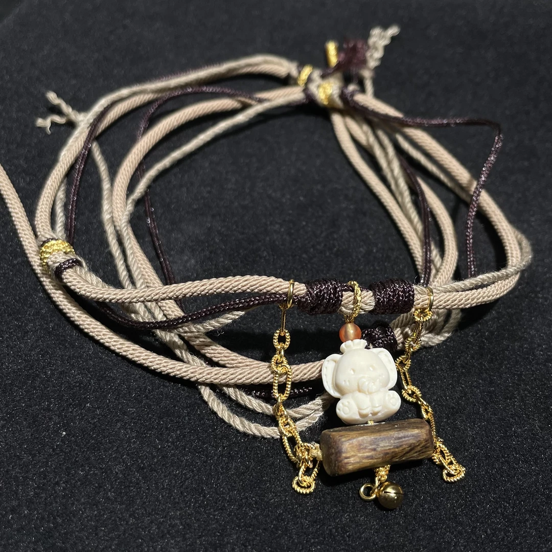 小象荡秋千 猛犸牙项链 KT24110906