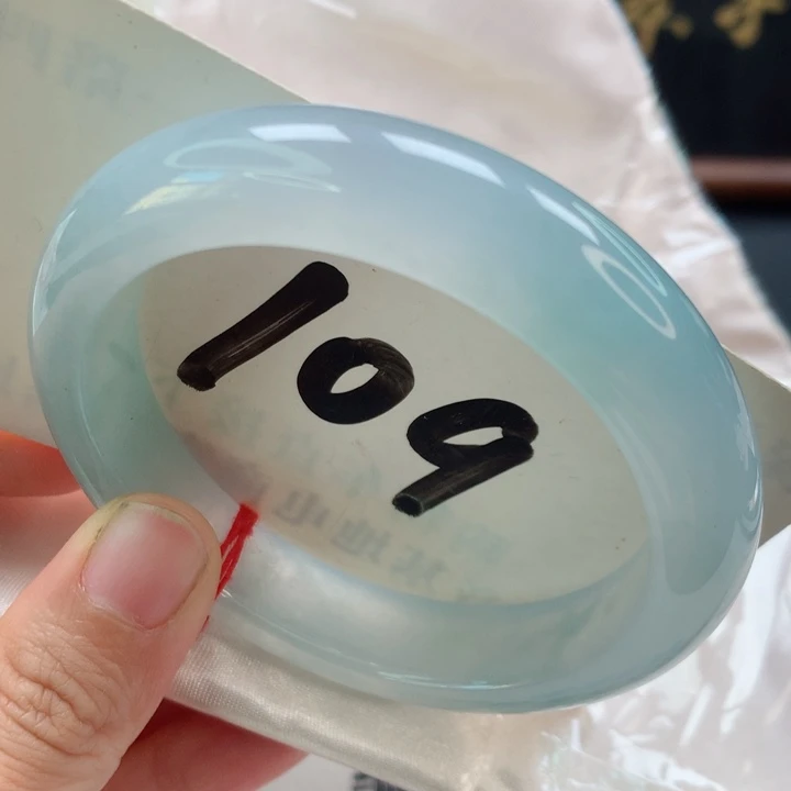 未镶嵌手镯翡翠冰胶纯