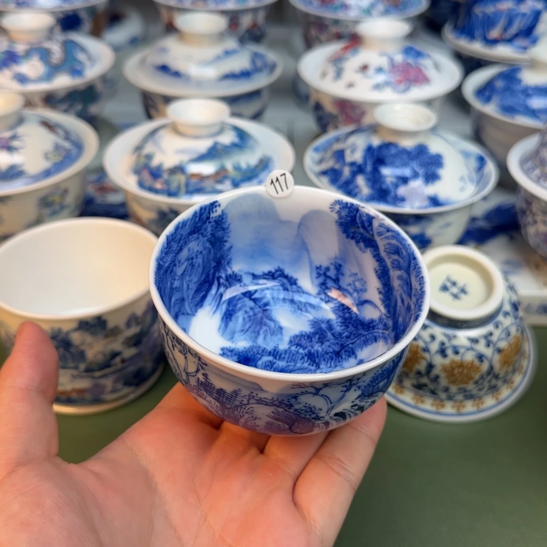 彦祖纯手工手绘茶具117