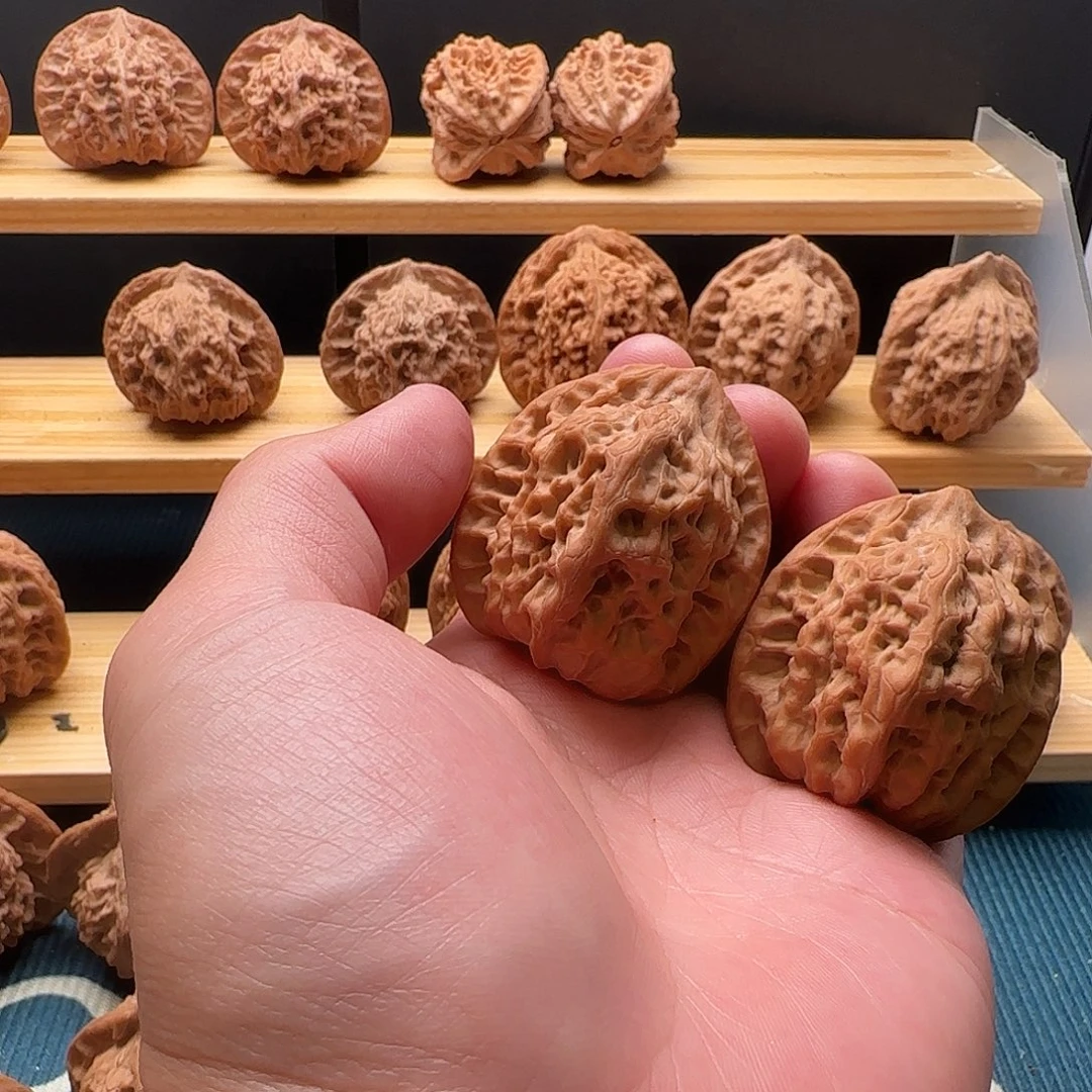 蟹***肉吊坠桃核佛肚核桃