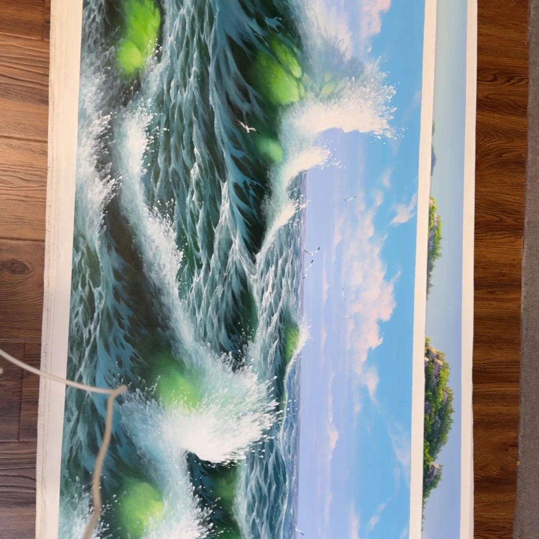 油画你是我的荣耀和荣耀