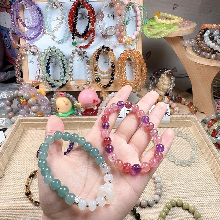 石英质玉手链未镶嵌