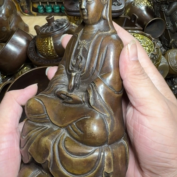 铜器摆件收收藏藏