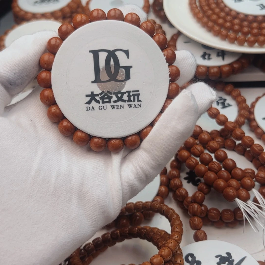 桃核手串临*桃核手串