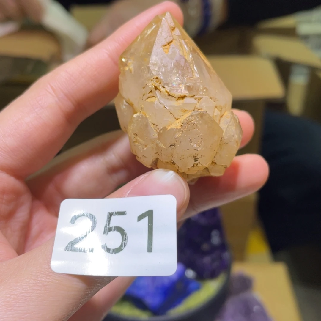 水晶未镶嵌珠宝半成品