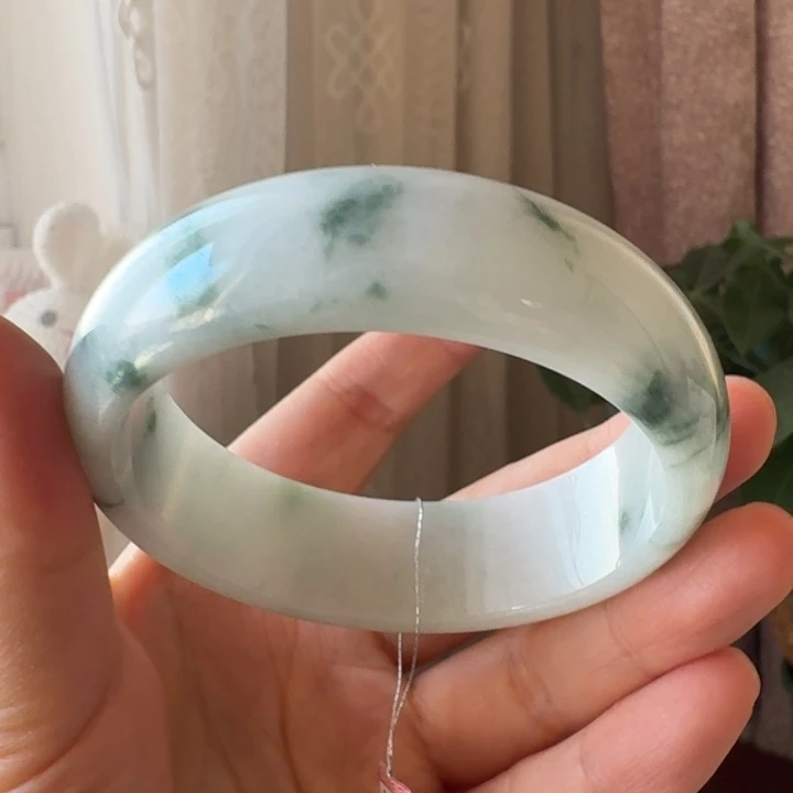 翡翠未镶嵌手镯适合59-60 手镯