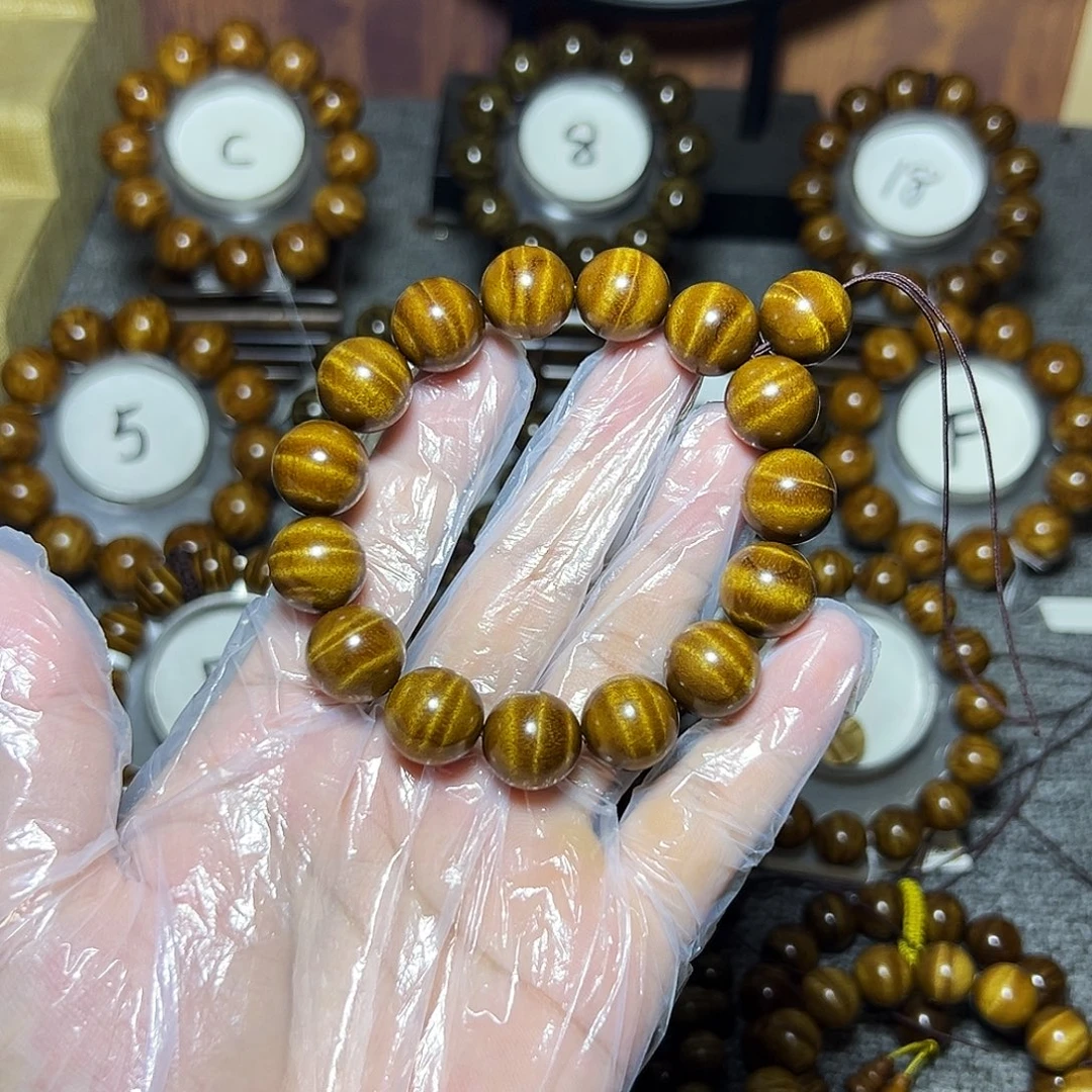 金丝楠手串/手链枯木老料1.5水波纹