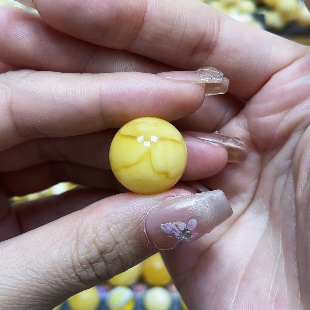 琥珀珠宝奇石未镶嵌禧**蹈18.6mm不退不换