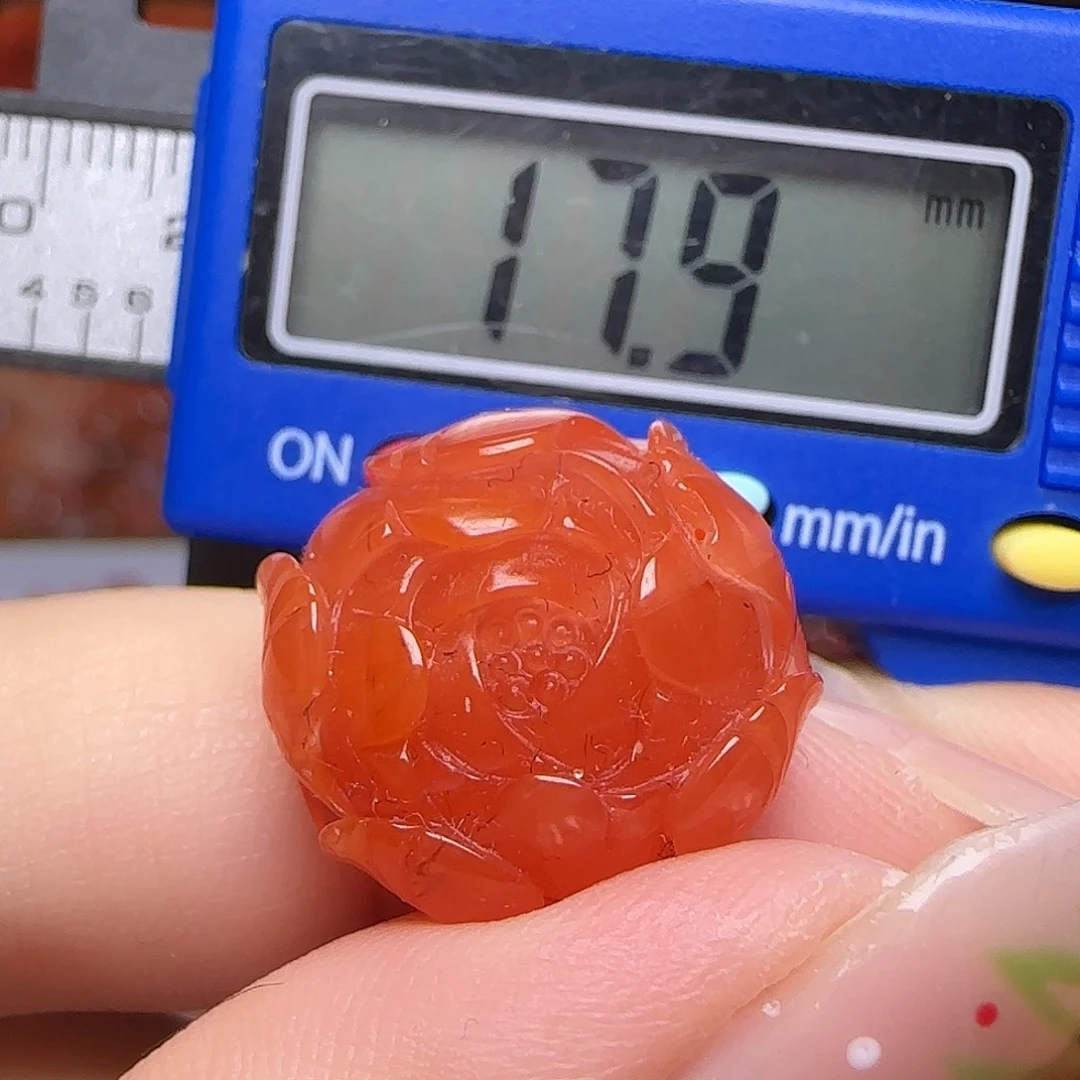 南红玛瑙未镶嵌颈饰