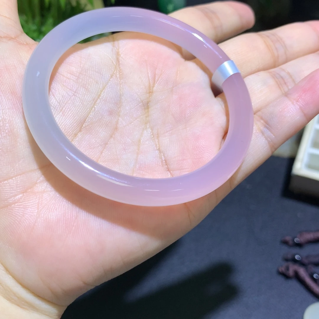 玛瑙/玉髓未镶嵌手镯马卡龙美人条