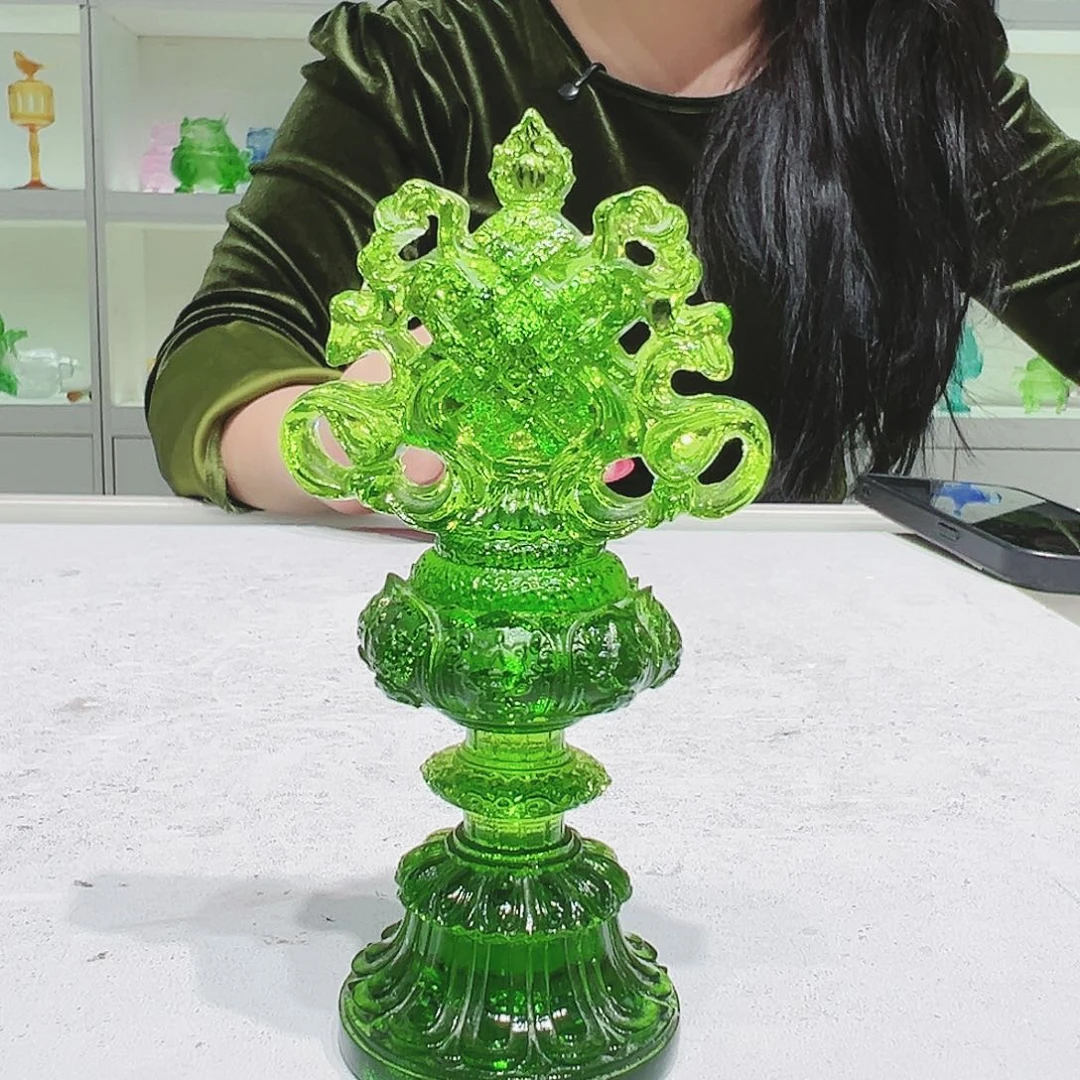 【闪购商品】手工艺品琉璃八吉祥摆件