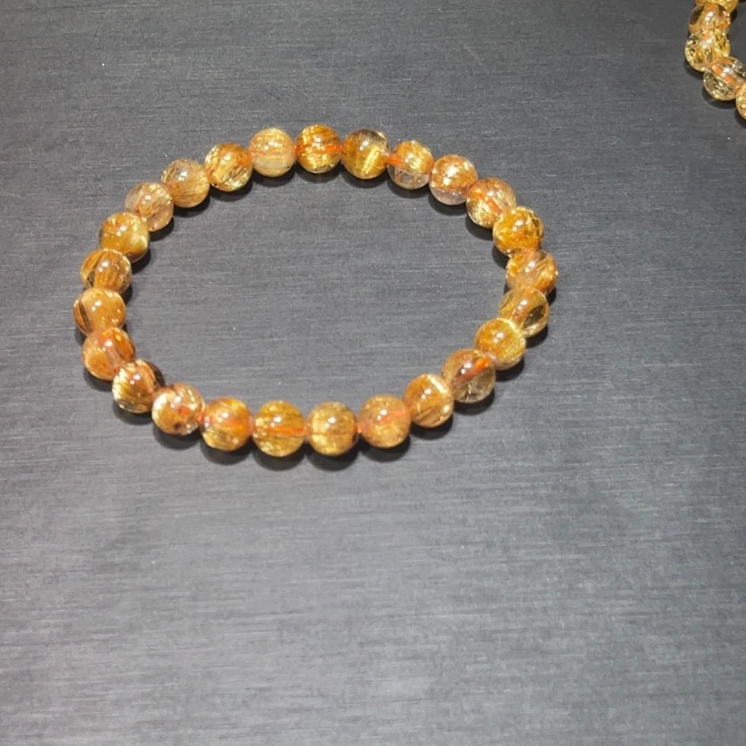 曹***8水晶手链未镶嵌金钛晶