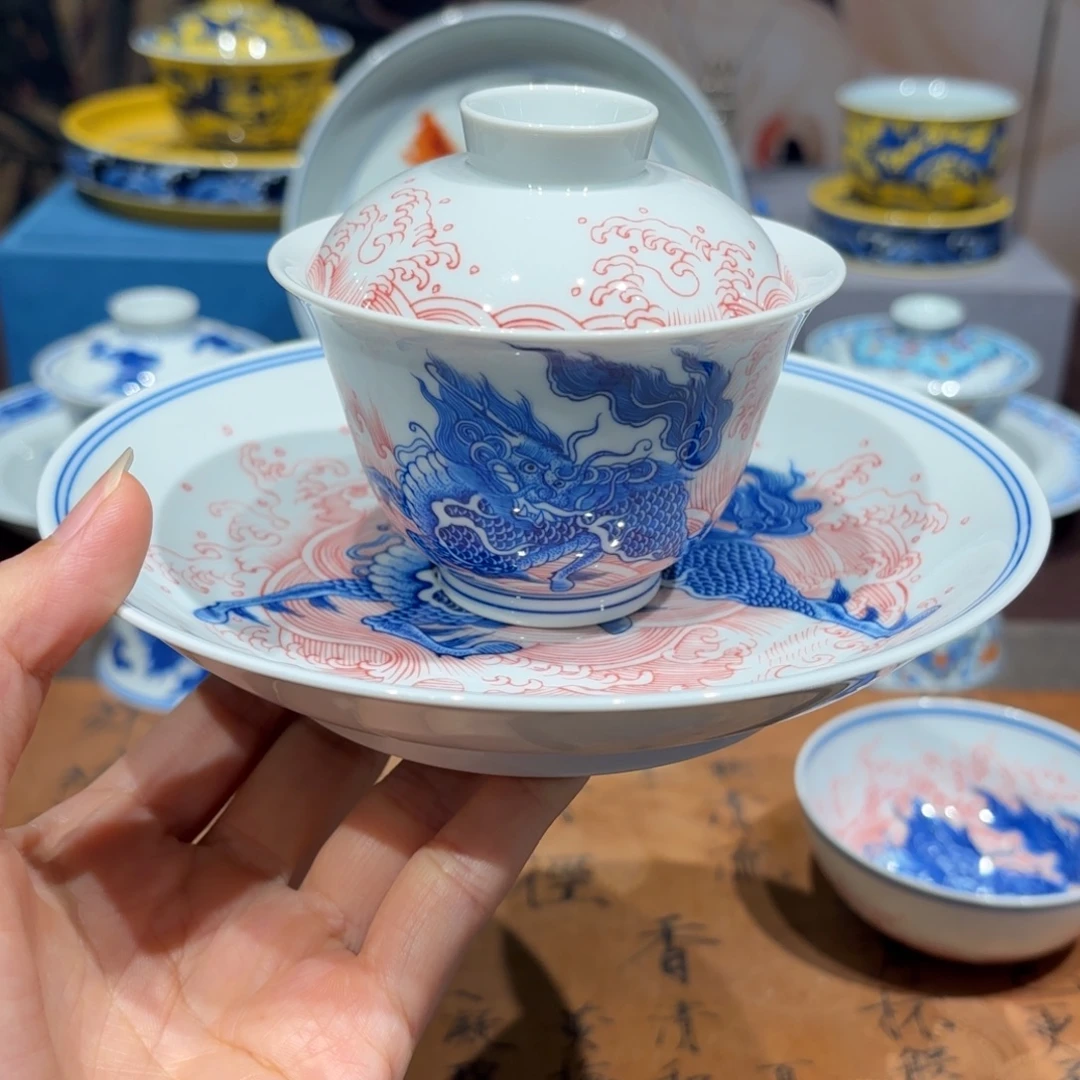 手工手绘陶瓷茶具