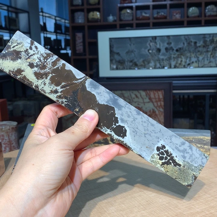 广西国画石摆件，观赏收藏