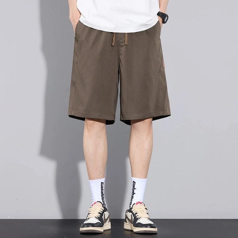 短裤男士夏季薄款 20205新款舒适百搭简约美式工装五分裤休闲中裤