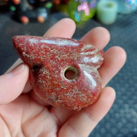 紫金钵盂菩提把件