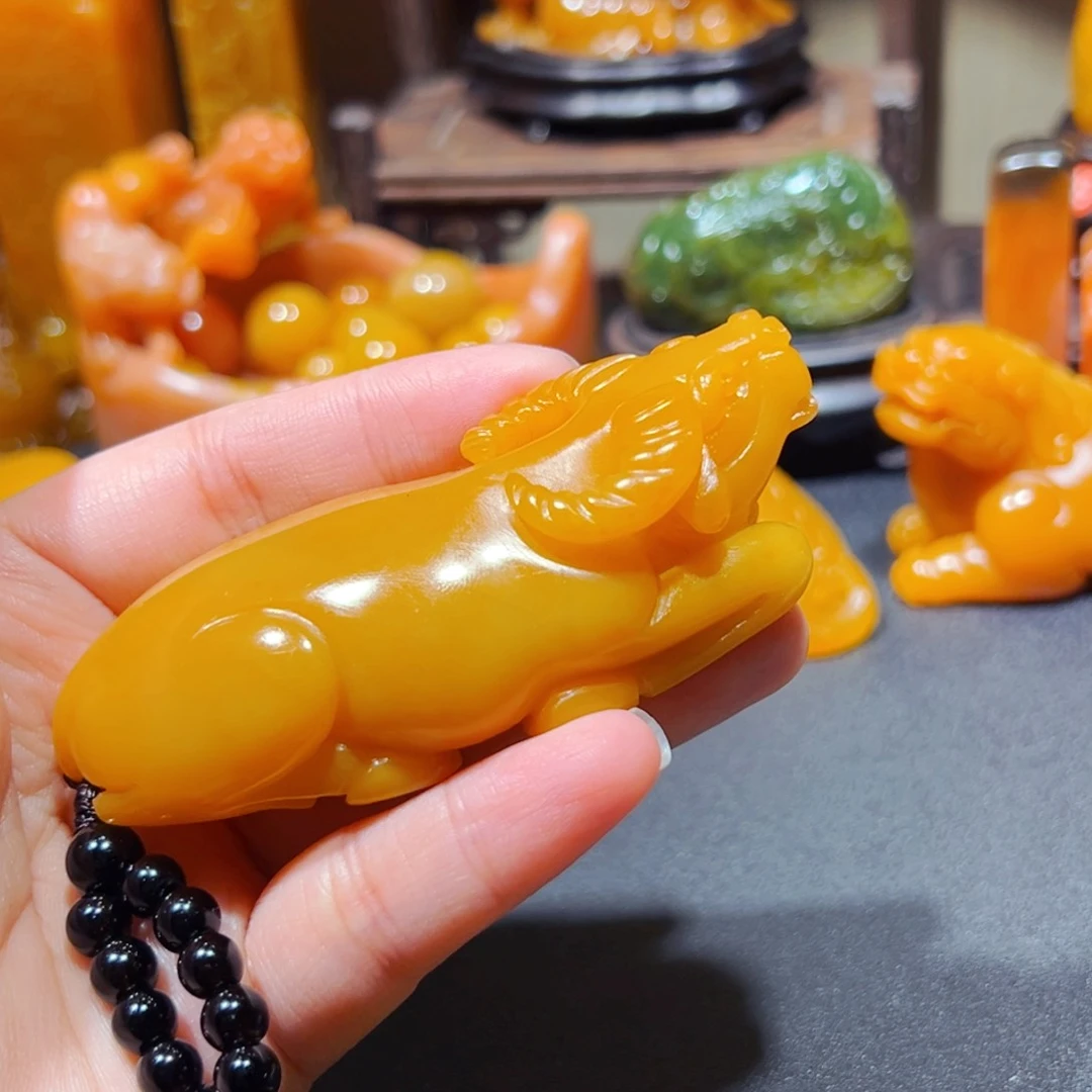 田黄石活***的石雕石雕石雕