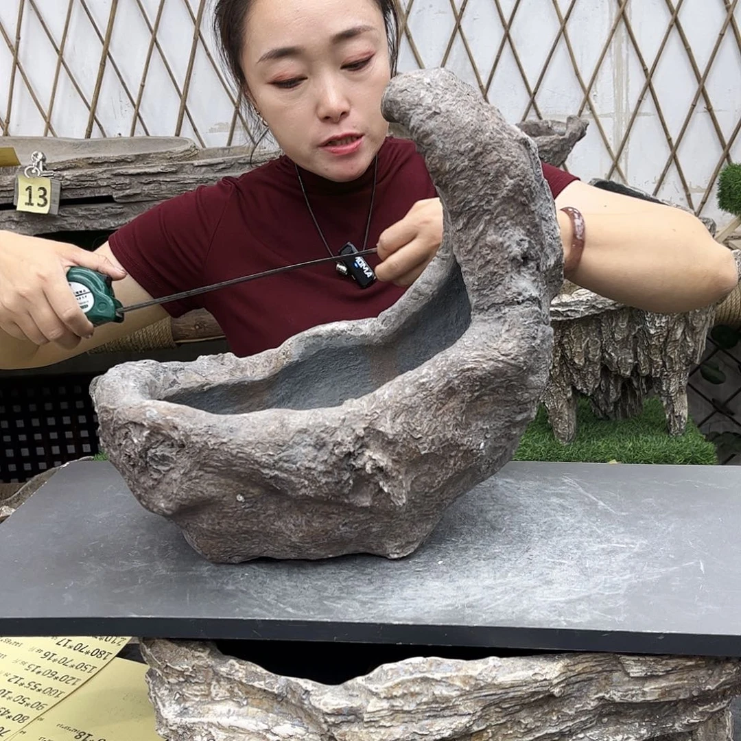 盆景盆异形花盆鱼缸p2-036