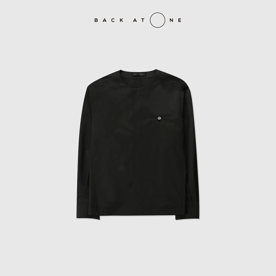 BackAtOne“都市系列-品味”经典圆领时尚长袖小外套 BFS-1BS110Q-K