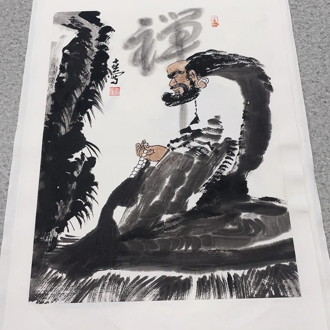 国画1.4平尺国画作品