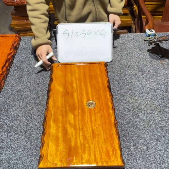 肉***️楠木实木家具根雕茶盘