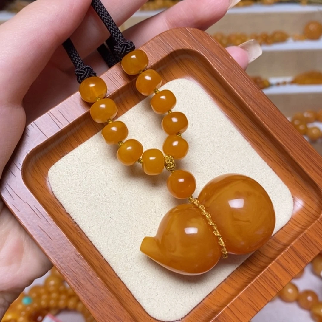 【闪购商品】未镶嵌颈饰蜜蜡项链
