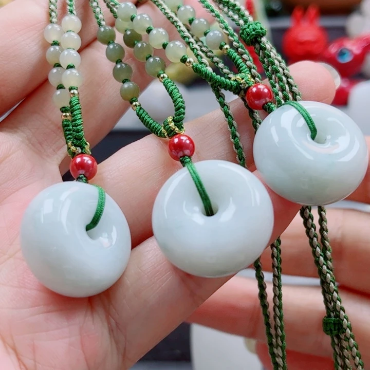 颈饰未镶嵌翡翠多样性发货一件