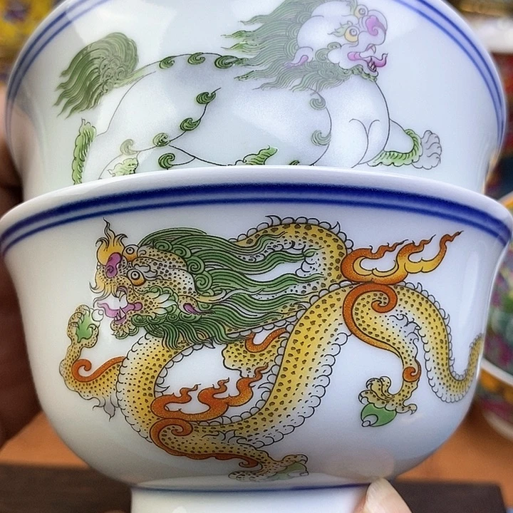 景德镇陶瓷藏式茶碗