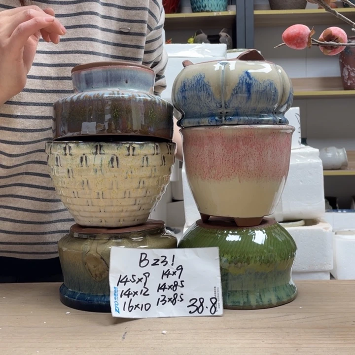 粗陶多肉花盆微瑕231