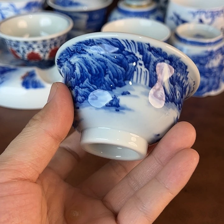 A***k瓷片景德镇全手工手绘陶瓷