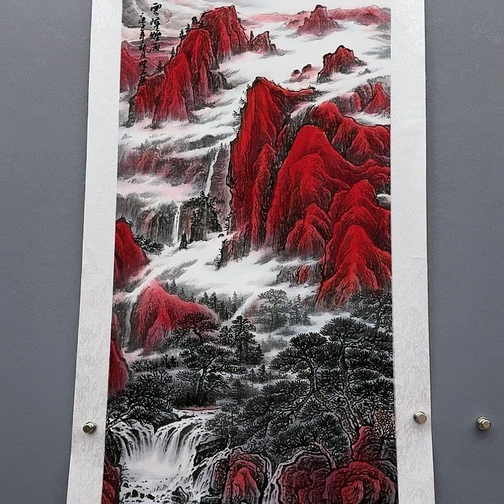 国画书法作品多次参加
