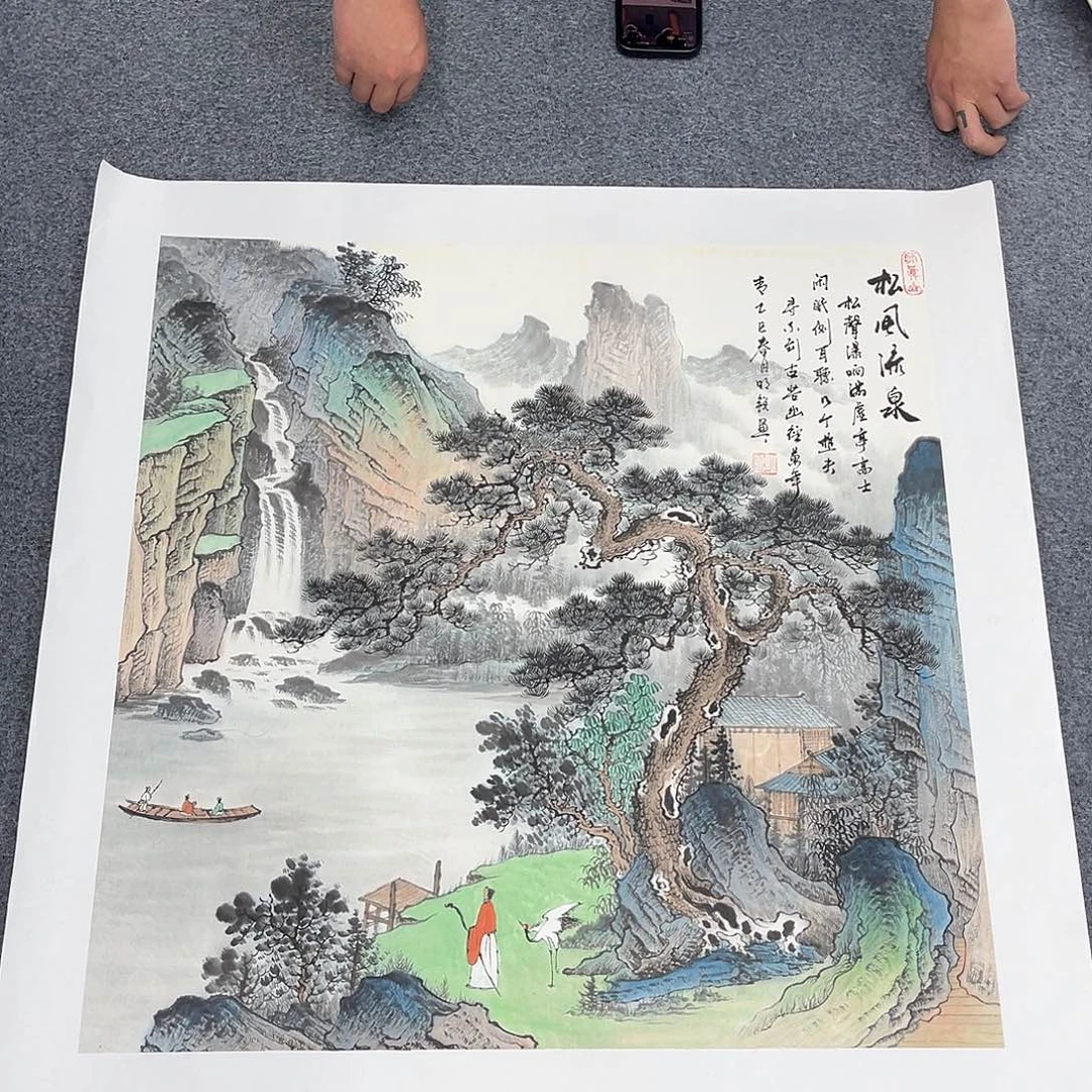国画纯手绘作品欣赏