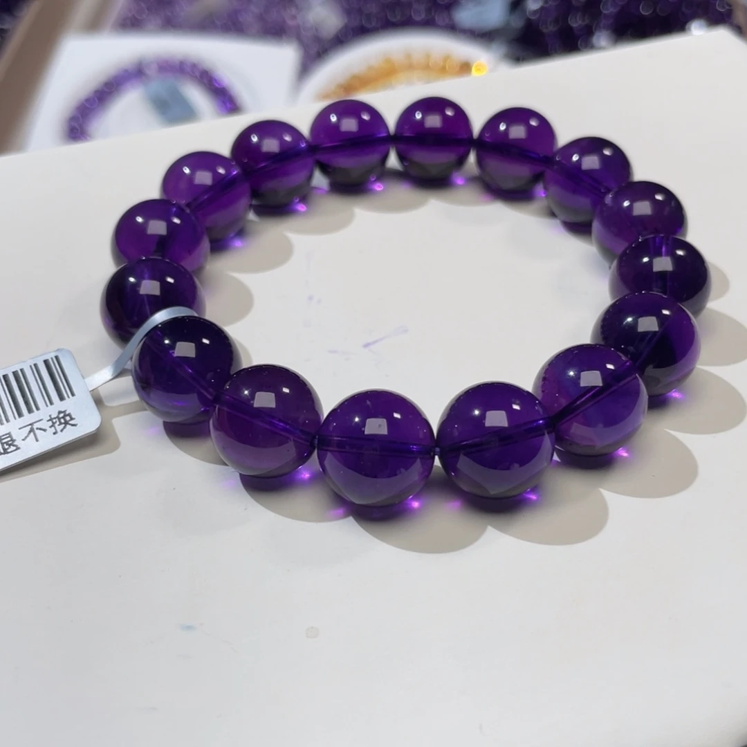 未镶嵌手串水晶猴*猴13mm乌拉圭紫水晶