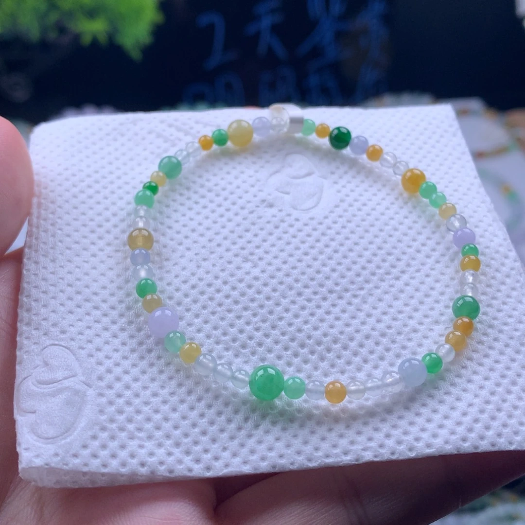 未镶嵌手链翡翠卡