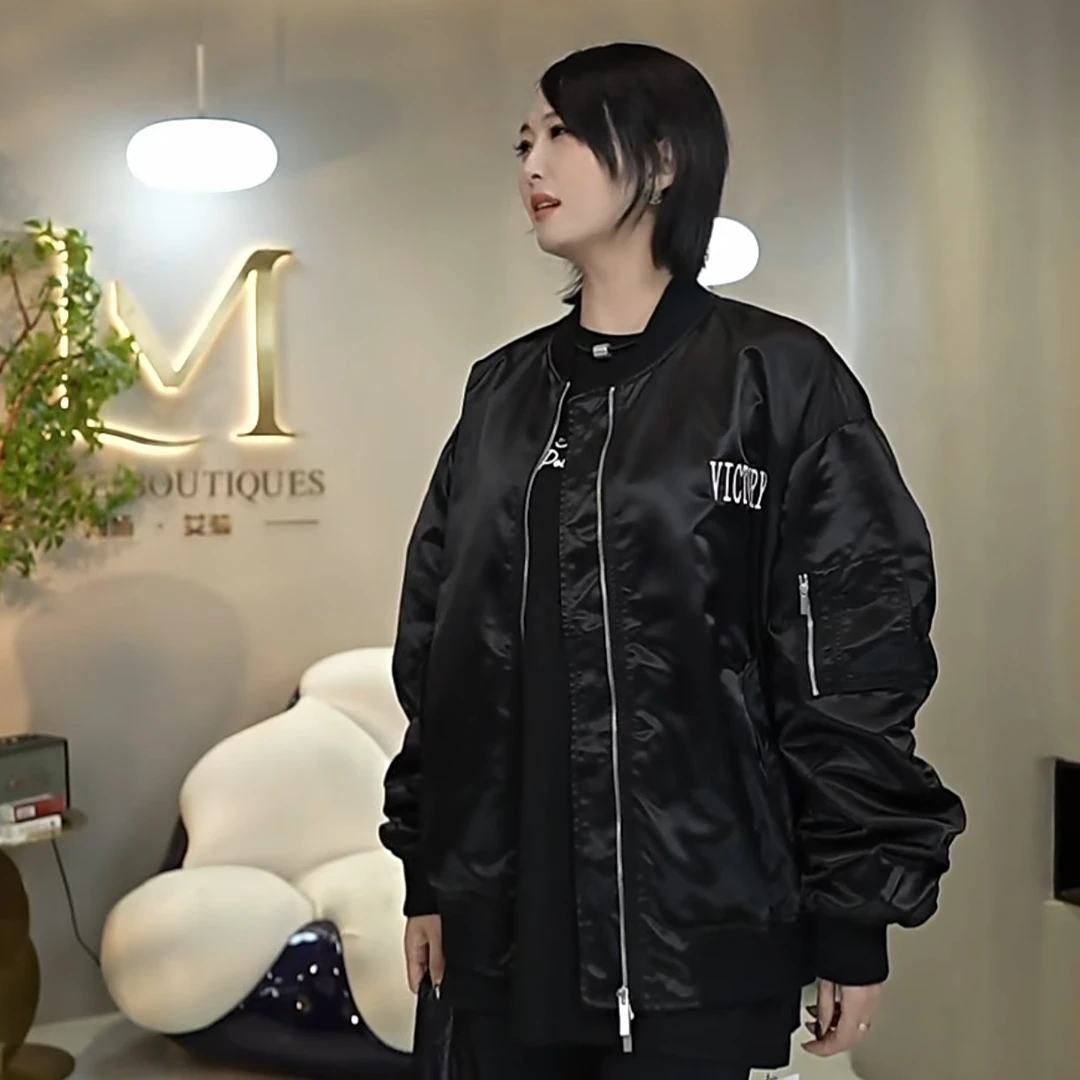 A8068刘梅家棒球服外套