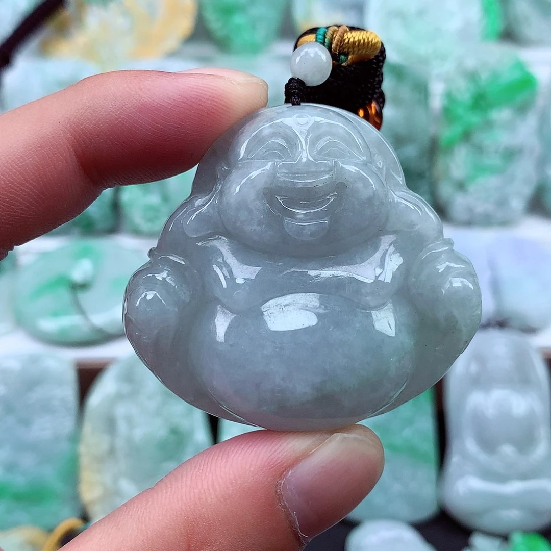 翡翠未镶嵌颈饰翡翠吊坠