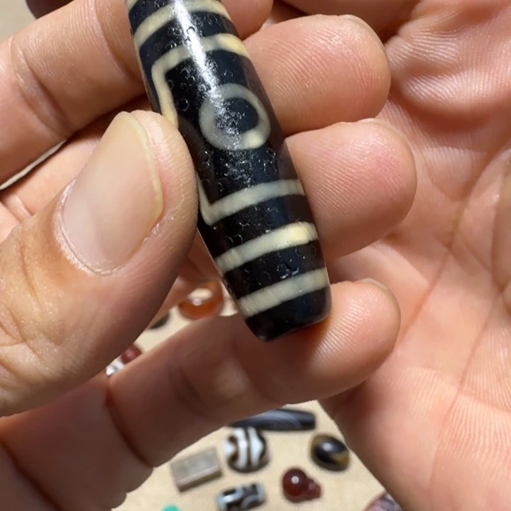 陶瓷珠子摆件手串