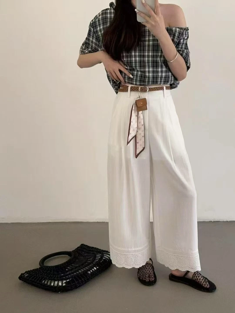 （备注编码）夏季休闲百搭透气百搭高腰薄款