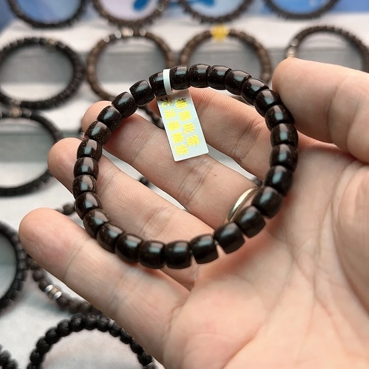 【闪购商品】手串椰蒂87直切素圈