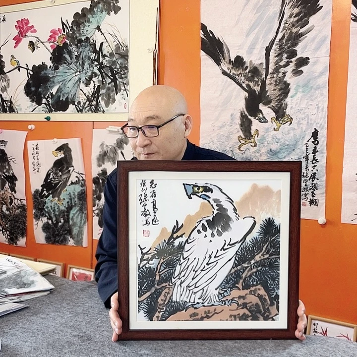 国画张圣敏先生纯手绘作品