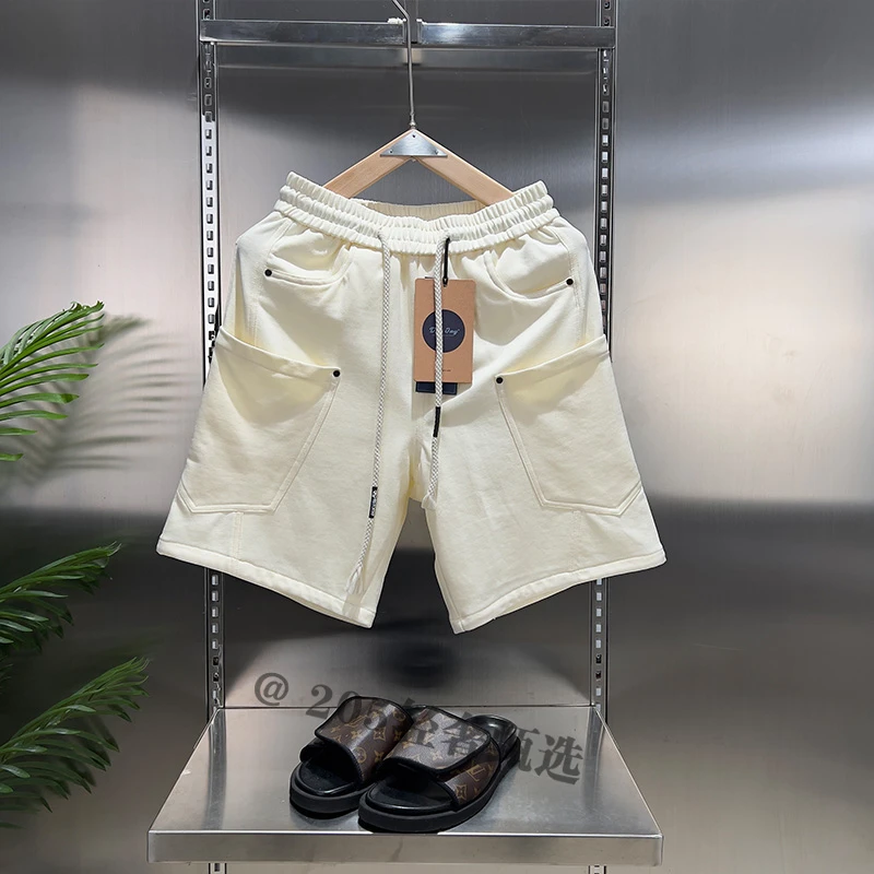 【短裤】男士夏季新款短裤纯棉美式休闲宽松运动潮流百搭简约五分裤